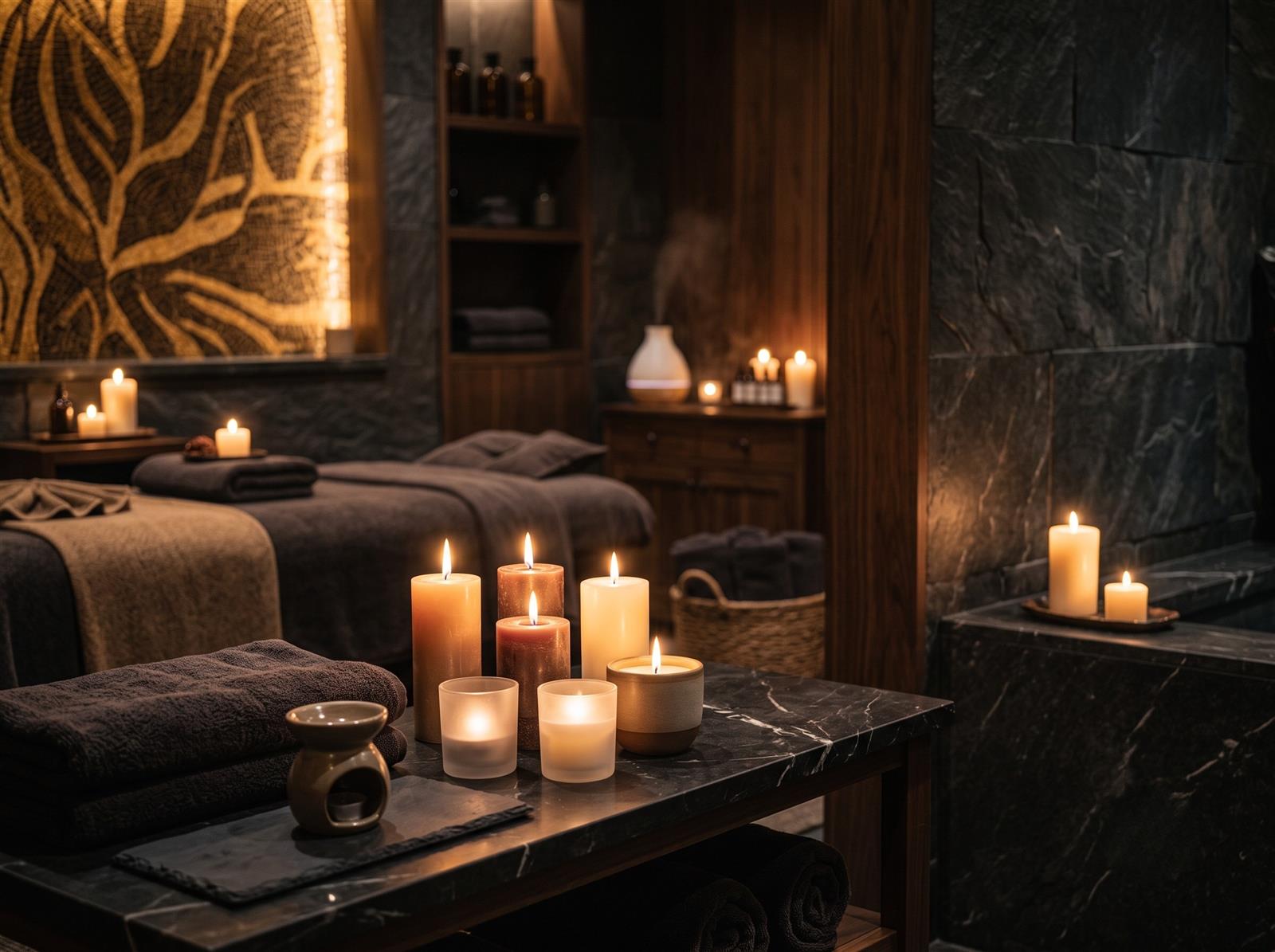 Angel Touch Spa relaxation room in Doha Qatar