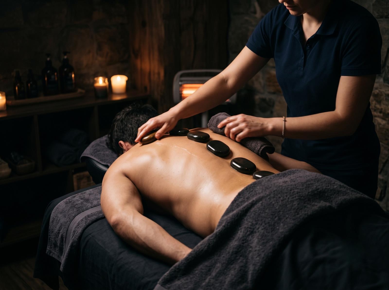 Hot stone massage therapy Qatar